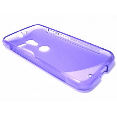 Funda Gel Tpu Motorola Moto X S Line Color Morada