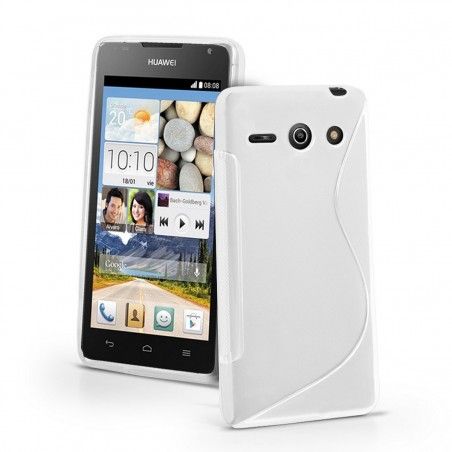 Funda Gel Tpu Huawei Ascend Y530 S Line Color Blanca