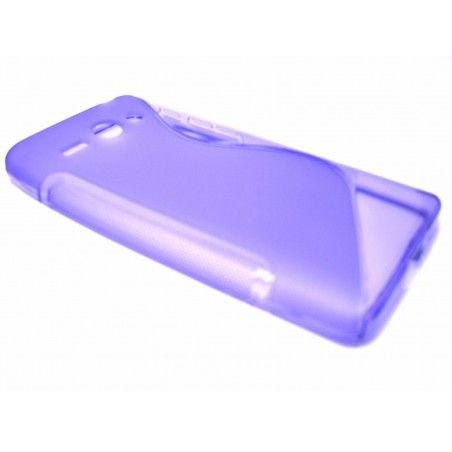 Funda Gel Tpu Huawei Ascend Y530 S Line Color Morado