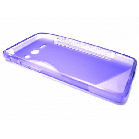 Funda Gel Tpu Huawei Ascend Y530 S Line Color Morado