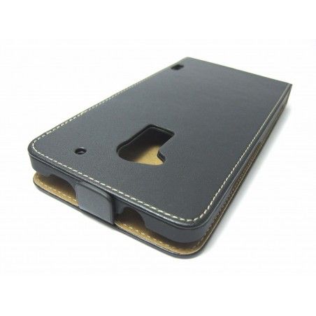 Funda Piel Premium Ultra-Slim HTC One Max Negra