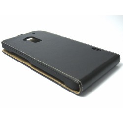 Funda Piel Premium Ultra-Slim HTC One Max Negra 2