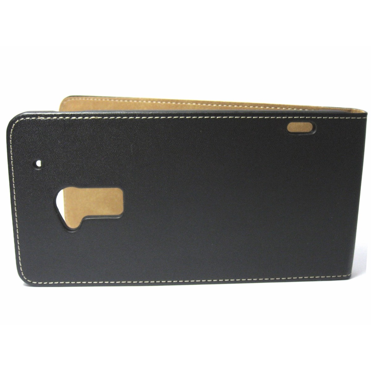 Funda Piel Premium Ultra-Slim HTC One Max Negra