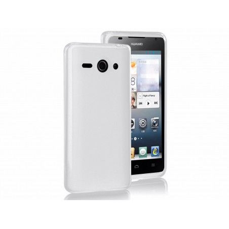 Funda Gel Tpu Lisa Huawei Ascend Y530 Color Blanca