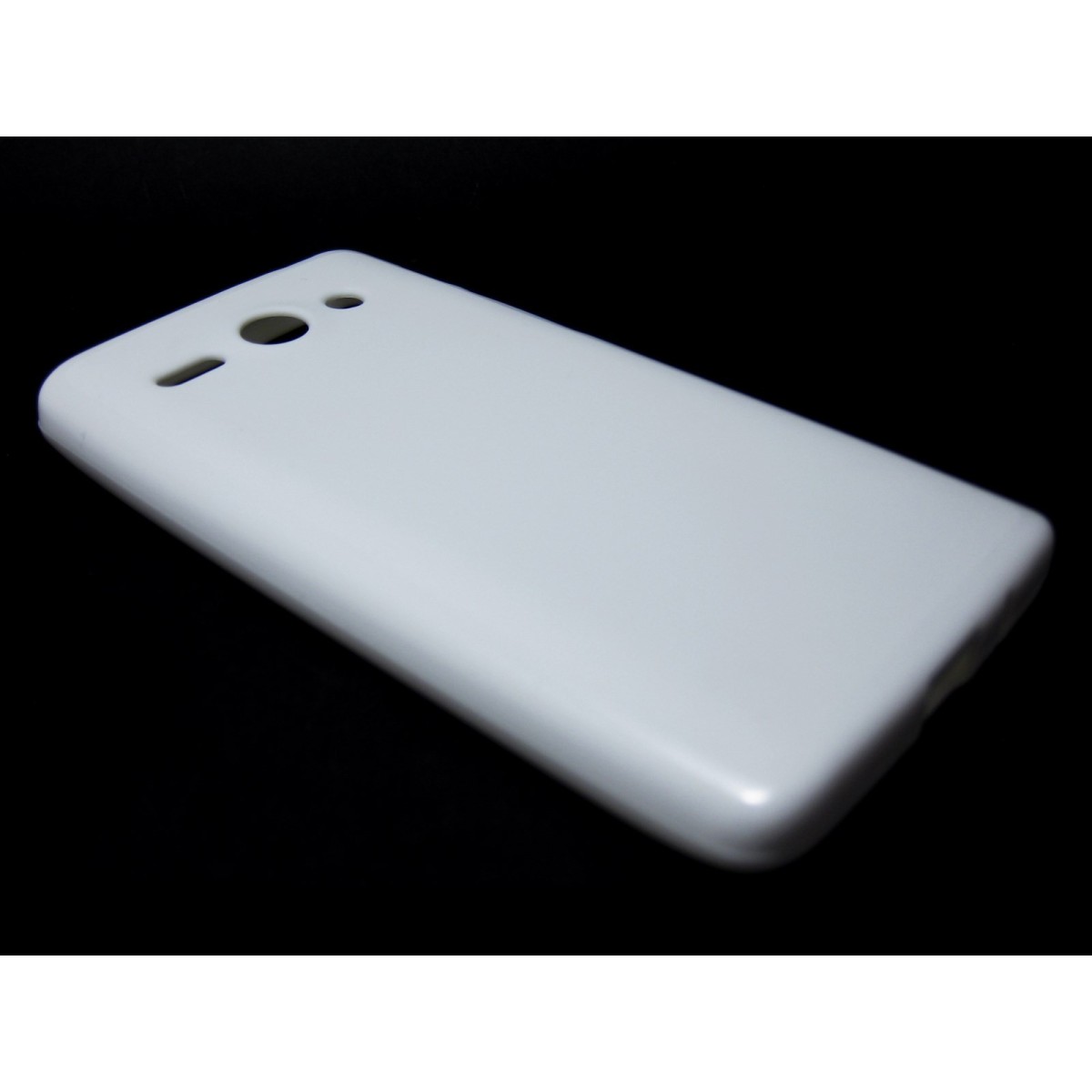 Funda Gel Tpu Lisa Huawei Ascend Y530 Color Blanca