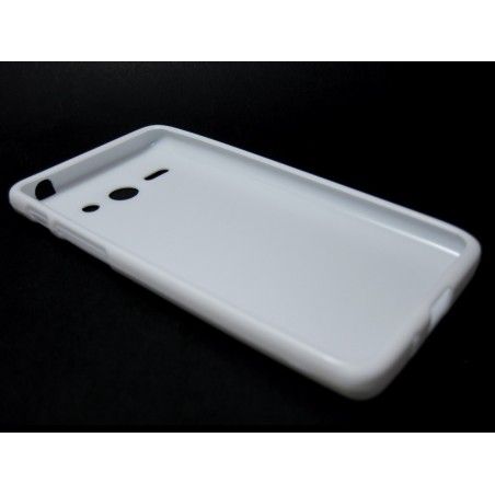 Funda Gel Tpu Lisa Huawei Ascend Y530 Color Blanca
