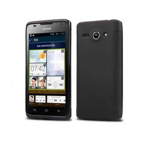 Funda Gel Tpu Mate Negra para Huawei Ascend Y530