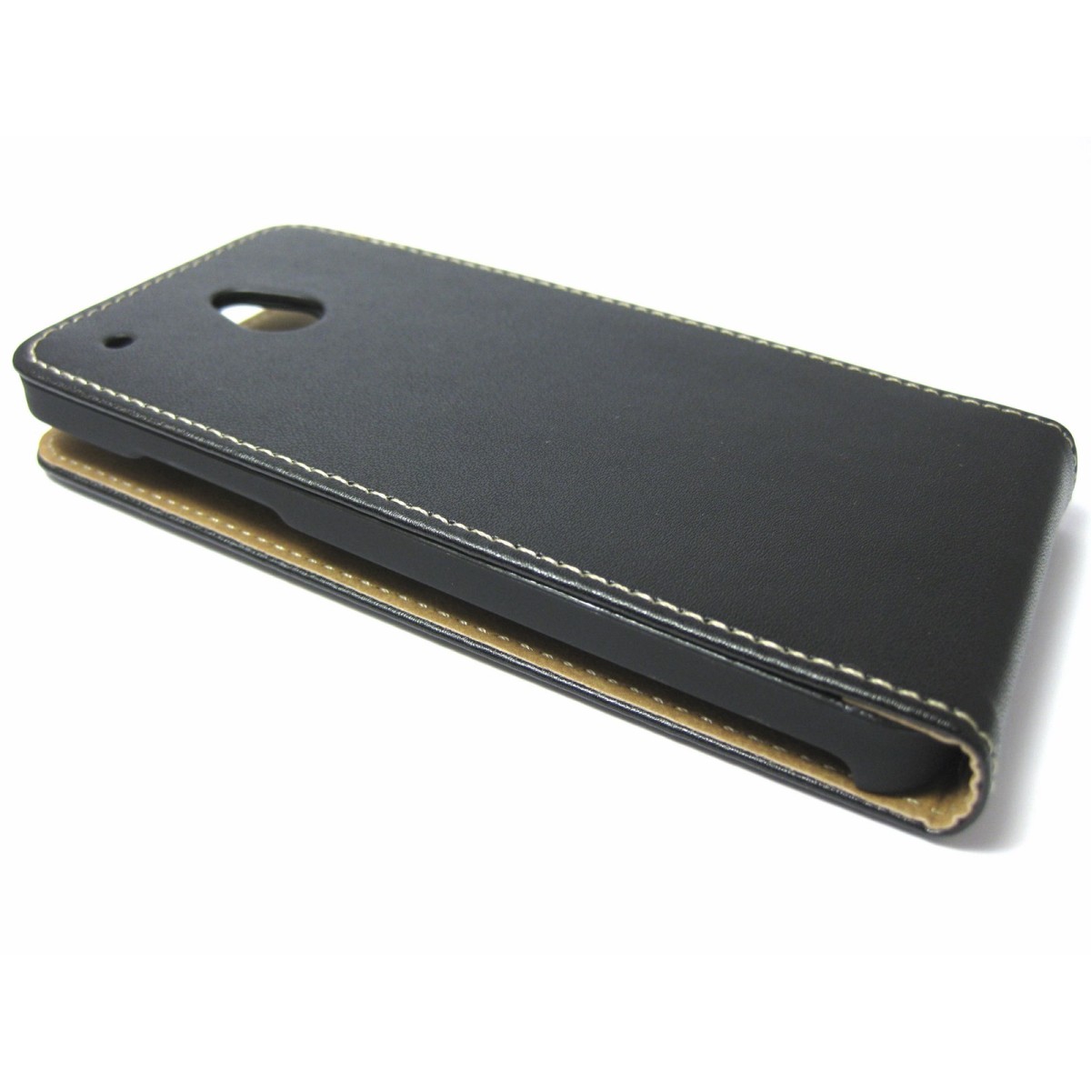 Funda Piel Premium Ultra-Slim HTC One Mini (M4) Negra