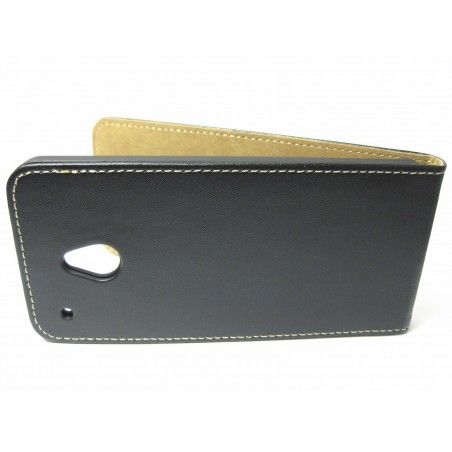 Funda Piel Premium Ultra-Slim HTC One Mini (M4) Negra