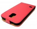 Funda Piel Premium Ultra-Slim Samsung Galaxy S5 / S5 Neo Roja