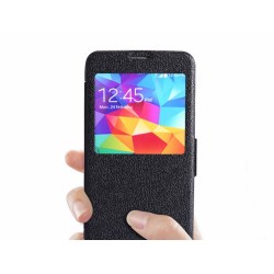 Funda Flip Nillkin Piel Negra para Samsung Galaxy S5 / S5 Neo 2