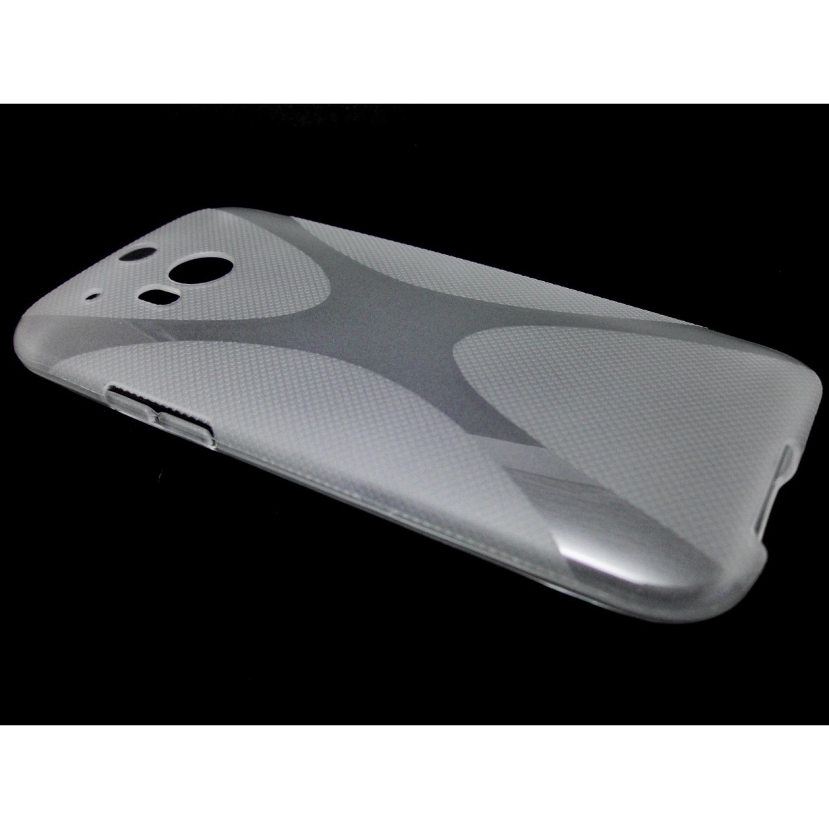 Funda Gel Tpu HTC One 2 (M8) X Line Color Transparente