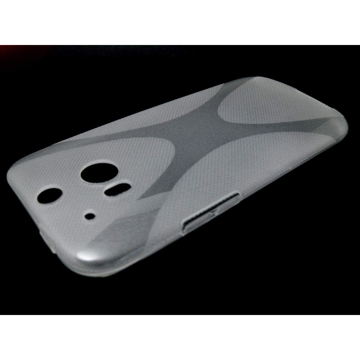 Funda Gel Tpu HTC One 2 (M8) X Line Color Transparente