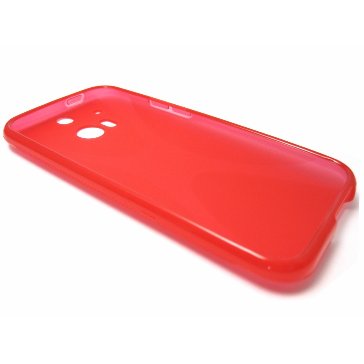 Funda Gel Tpu HTC One 2 (M8) X Line Color Roja