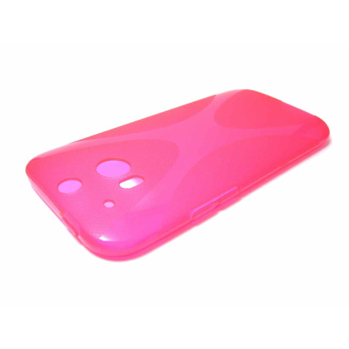 Funda Gel Tpu HTC One 2 (M8) X Line Color Rosa