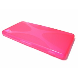 Funda Gel Tpu Sony Xperia Z2 Modelo X Line Color Rosa 2
