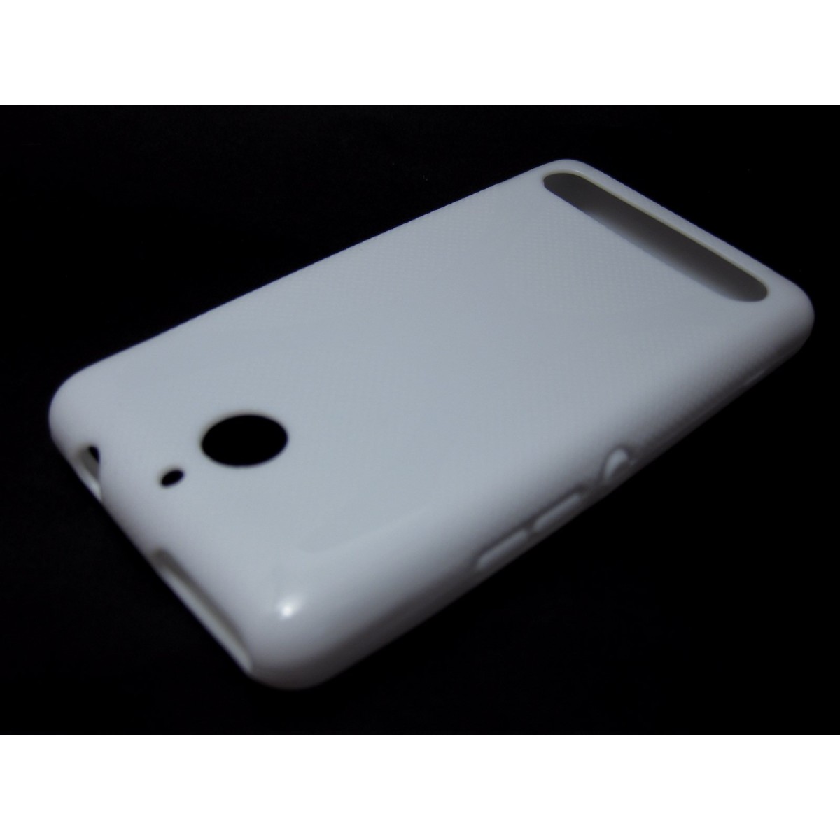 Funda Gel Tpu Sony Xperia E1 Modelo X Line Color Blanca