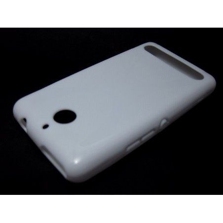 Funda Gel Tpu Sony Xperia E1 Modelo X Line Color Blanca