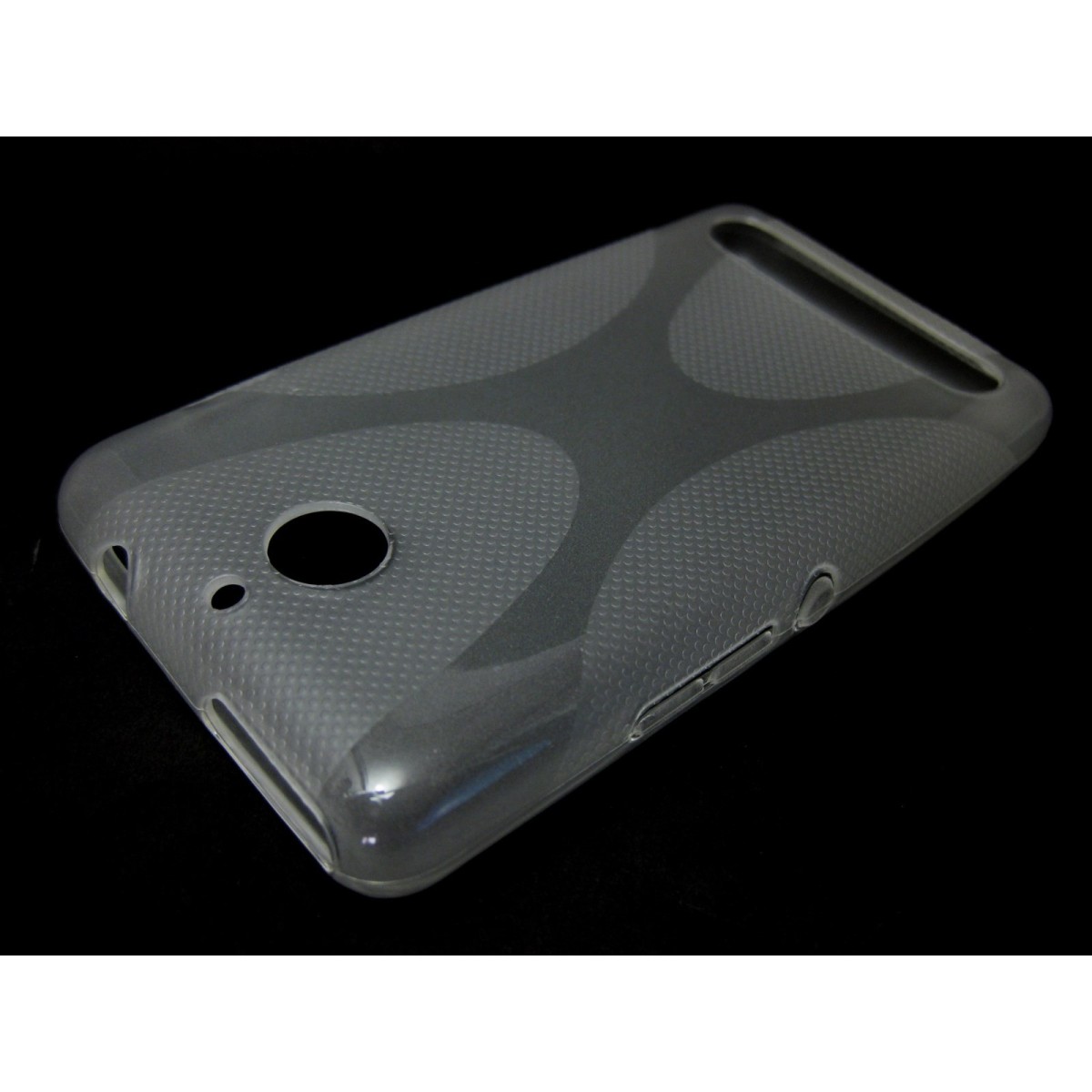 Funda Gel Tpu Sony Xperia E1 Modelo X Line Color Transparente