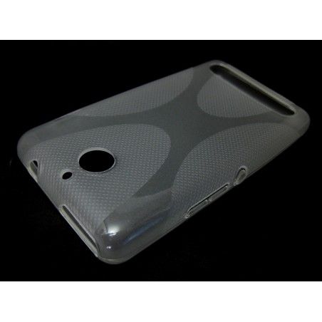 Funda Gel Tpu Sony Xperia E1 Modelo X Line Color Transparente