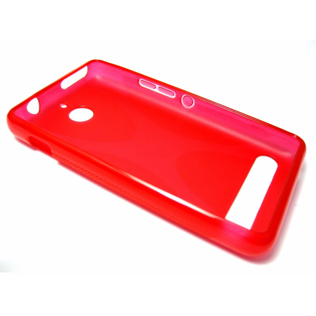 Funda Gel Tpu Sony Xperia E1 Modelo X Line Color Roja