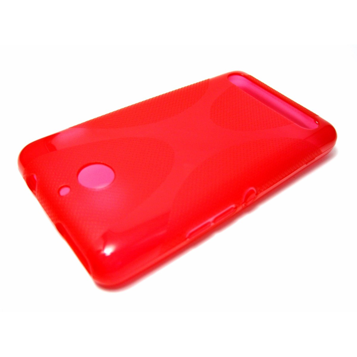Funda Gel Tpu Sony Xperia E1 Modelo X Line Color Roja