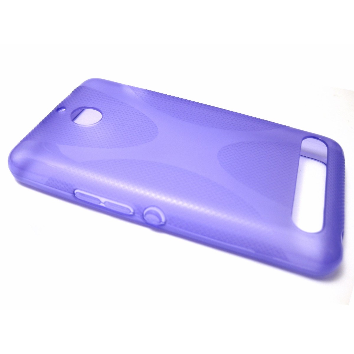 Funda Gel Tpu Sony Xperia E1 Modelo X Line Color Morada