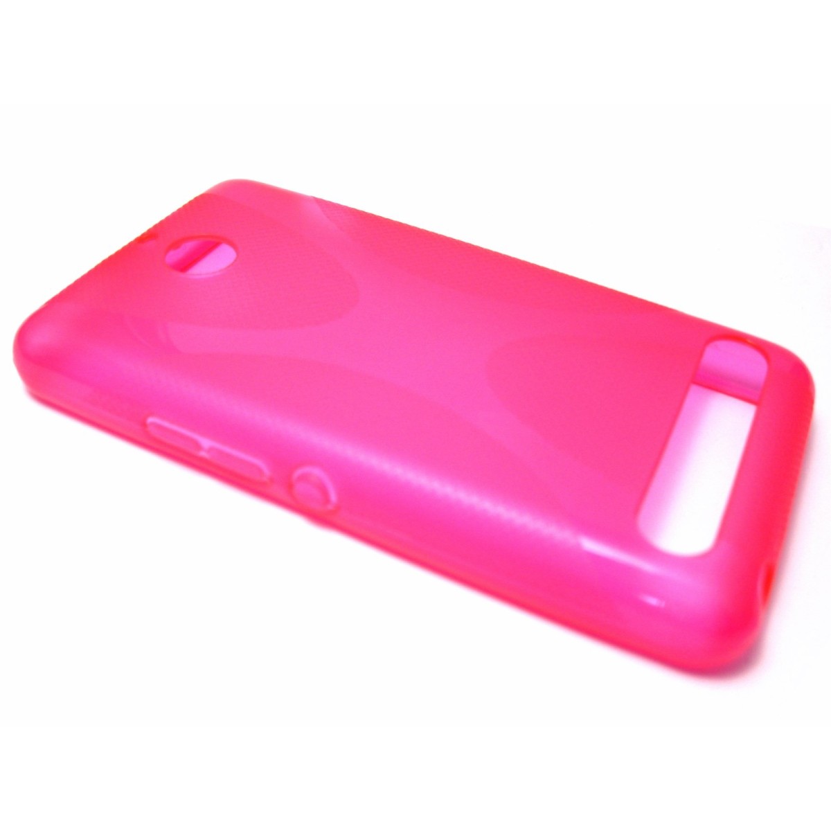 Funda Gel Tpu Sony Xperia E1 Modelo X Line Color Rosa