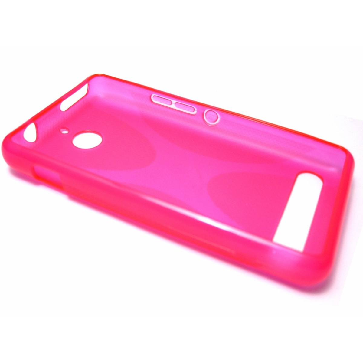 Funda Gel Tpu Sony Xperia E1 Modelo X Line Color Rosa