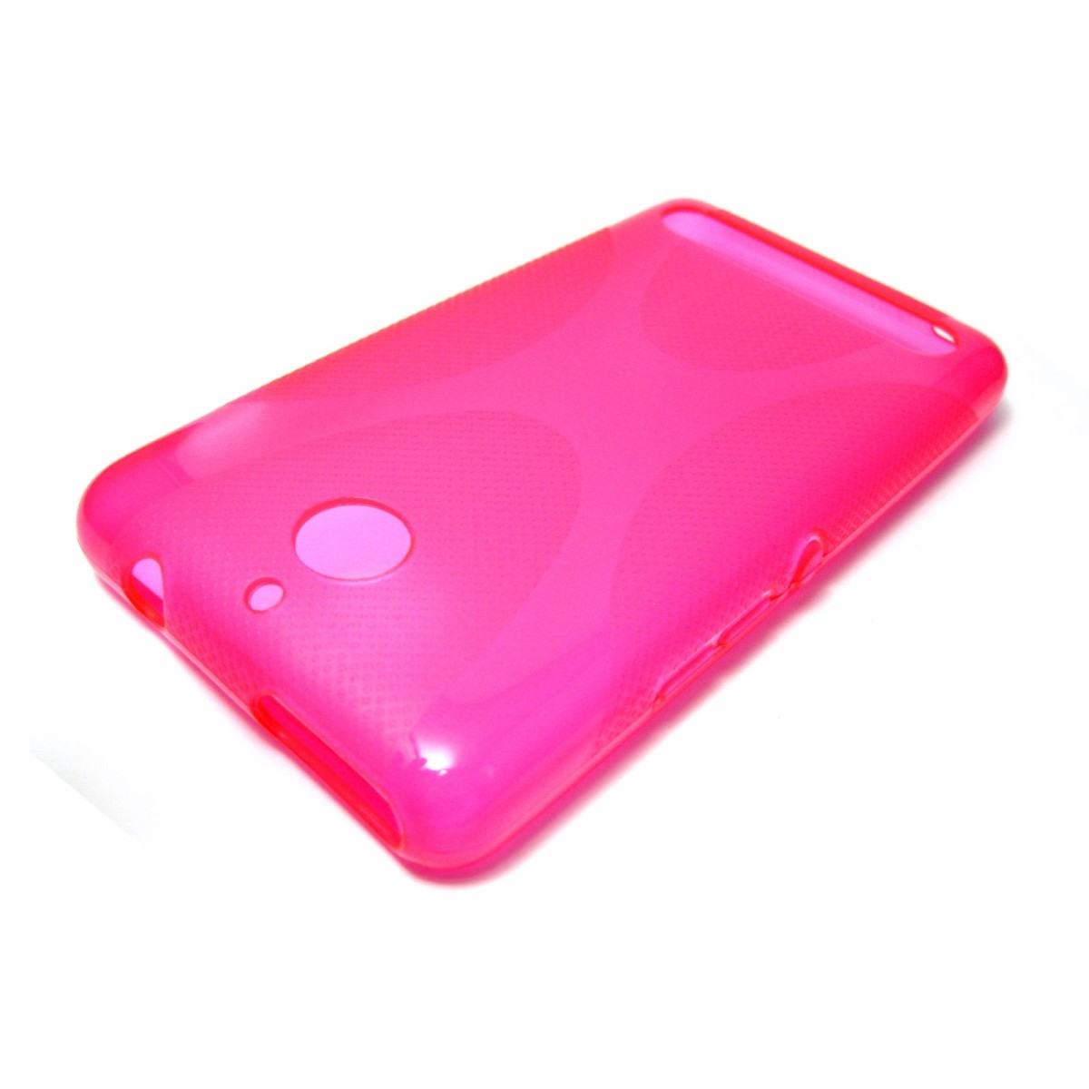 Funda Gel Tpu Sony Xperia E1 Modelo X Line Color Rosa