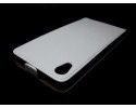 Funda Piel Premium Ultra-Slim Sony Xperia Z2 Blanca