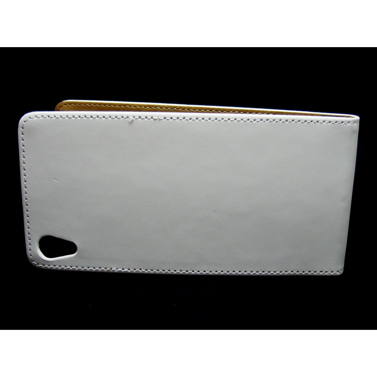 Funda Piel Premium Ultra-Slim Sony Xperia Z2 Blanca