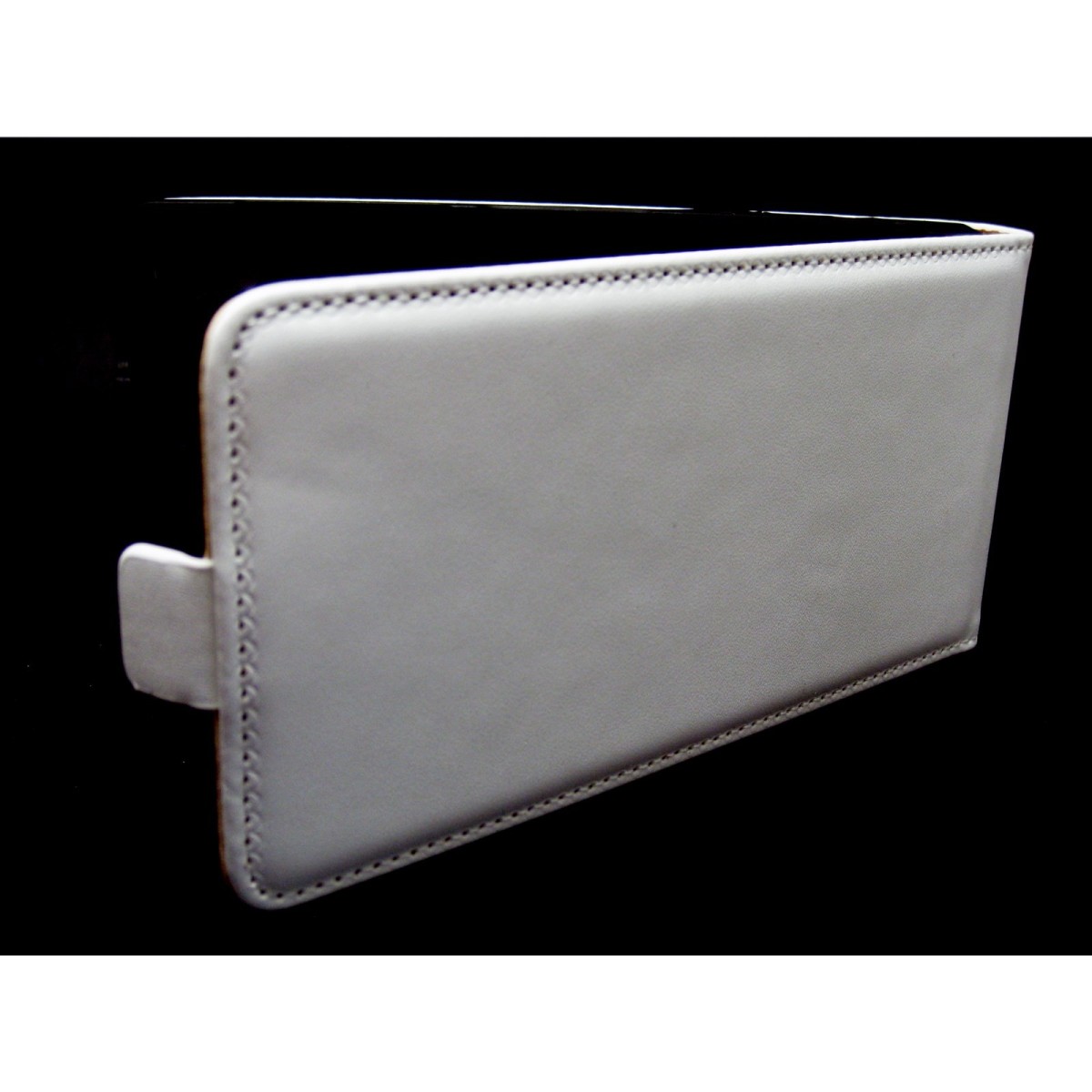 Funda Piel Premium Ultra-Slim Sony Xperia Z2 Blanca