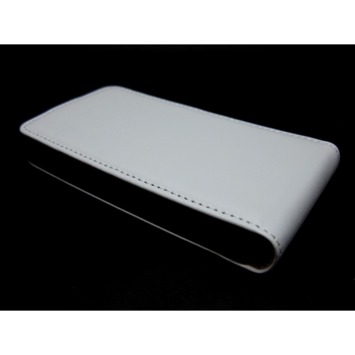 Funda Piel Premium Ultra-Slim Sony Xperia E1 Blanca