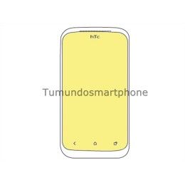 3 X Protector Pantalla Anti-Glare HTC Desire X T328E 2