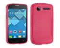 Funda Gel Tpu Alcatel One Touch Pop C1 / Orange Yomi Color Rosa