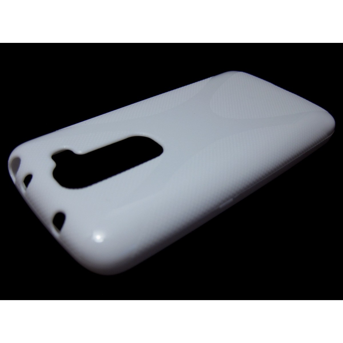 Funda Gel Tpu Lg Optimus G2 Mini D620 Modelo X Line Color Blanca