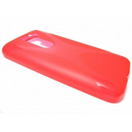 Funda Gel Tpu Lg Optimus G2 Mini D620 Modelo X Line Color Roja