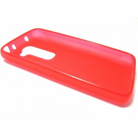 Funda Gel Tpu Lg Optimus G2 Mini D620 Modelo X Line Color Roja