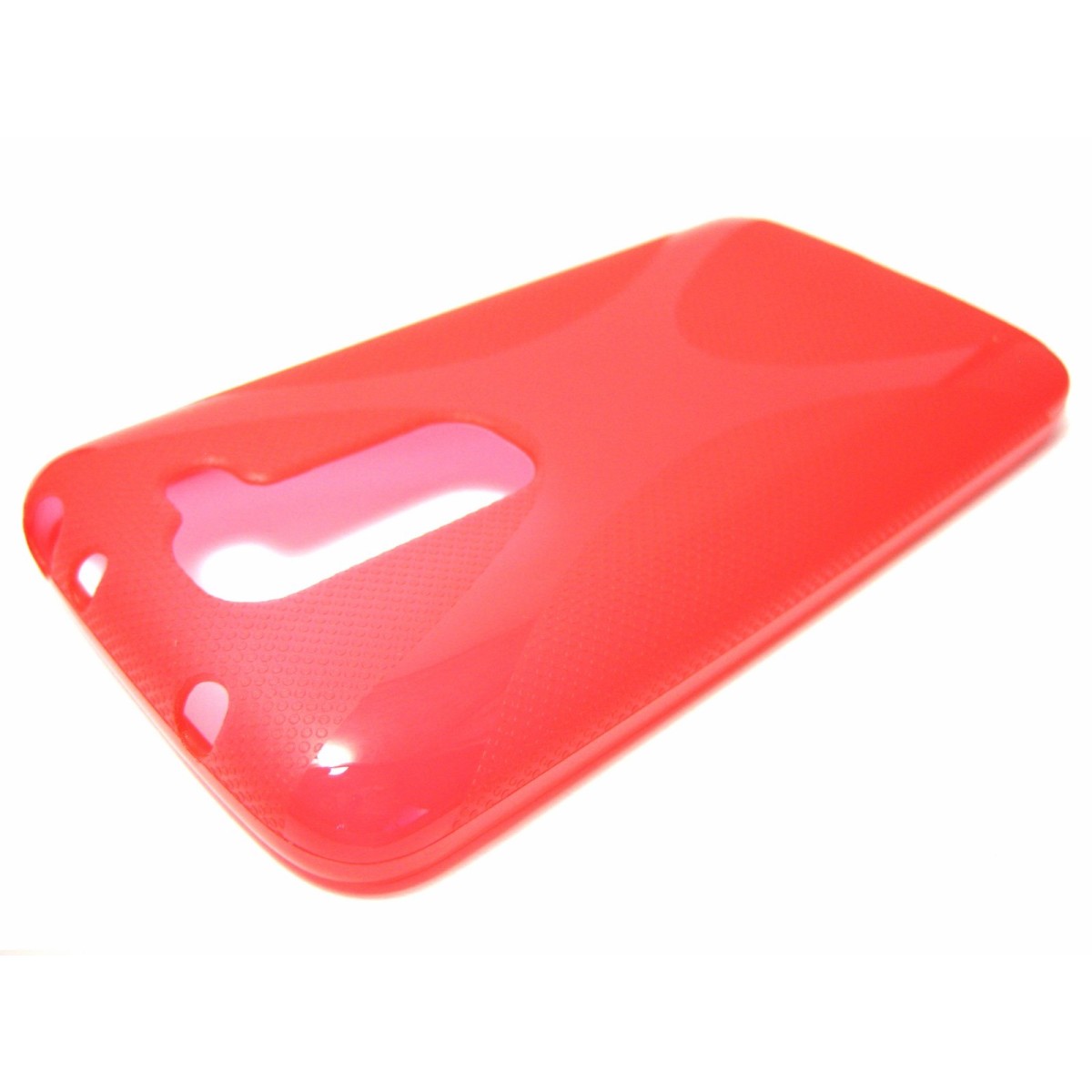 Funda Gel Tpu Lg Optimus G2 Mini D620 Modelo X Line Color Roja
