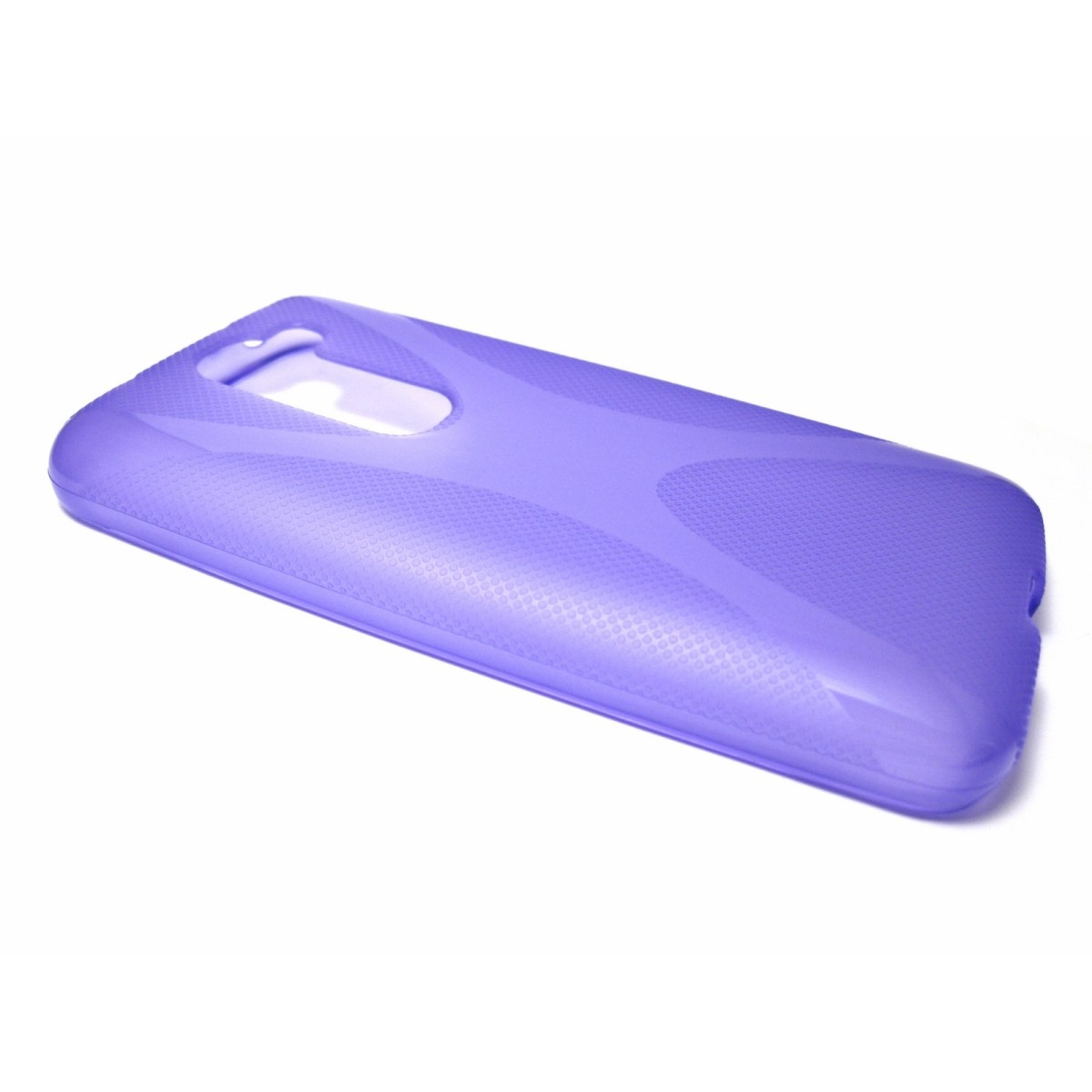 Funda Gel Tpu Lg Optimus G2 Mini D620 Modelo X Line Color Morada