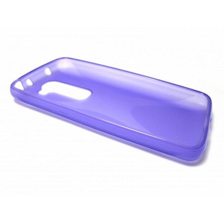 Funda Gel Tpu Lg Optimus G2 Mini D620 Modelo X Line Color Morada