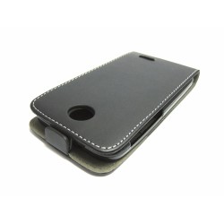 Funda Piel Premium Ultra-Slim HTC Desire 310 Negra