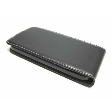 Funda Piel Premium Ultra-Slim HTC Desire 310 Negra