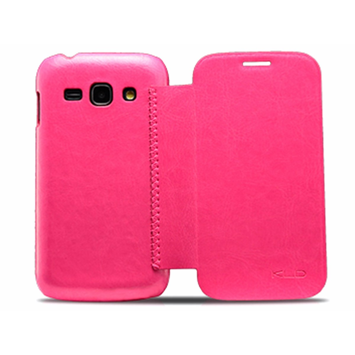 Funda Flip Piel Rosa / Fucsia Kalaideng Enland para Samsung Galaxy Ace 3 S7270 / S7272 / S7275