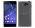 Funda Gel Tpu Sony Xperia M2 Aqua Color Transparente