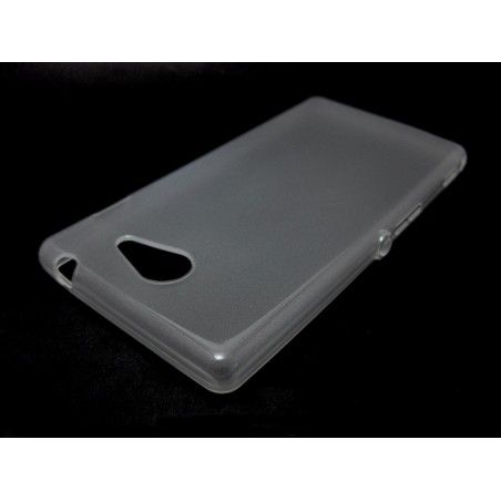 Funda Gel Tpu Sony Xperia M2 Aqua Color Transparente
