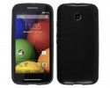 Funda Gel Tpu Motorola Moto E Modelo X Line Color Negra