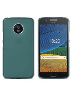 Funda Gel Tpu Motorola Moto E Modelo X Line Color Transparente