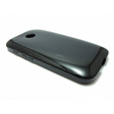 Funda Gel Tpu  Motorola Moto E Color Negra